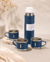 Thermos Inox 500ml + 3 verres ☕ Ton café/thé chaud jusqu'à 12h 2