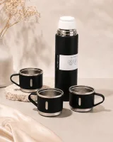 Thermos Inox 500ml + 3 verres ☕ Ton café/thé chaud jusqu'à 12h 7