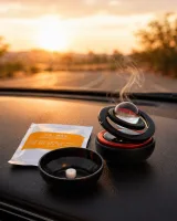 Orbital Scent 🌐 Diffuseur boule solaire — parfum & déco pour ta voiture 2