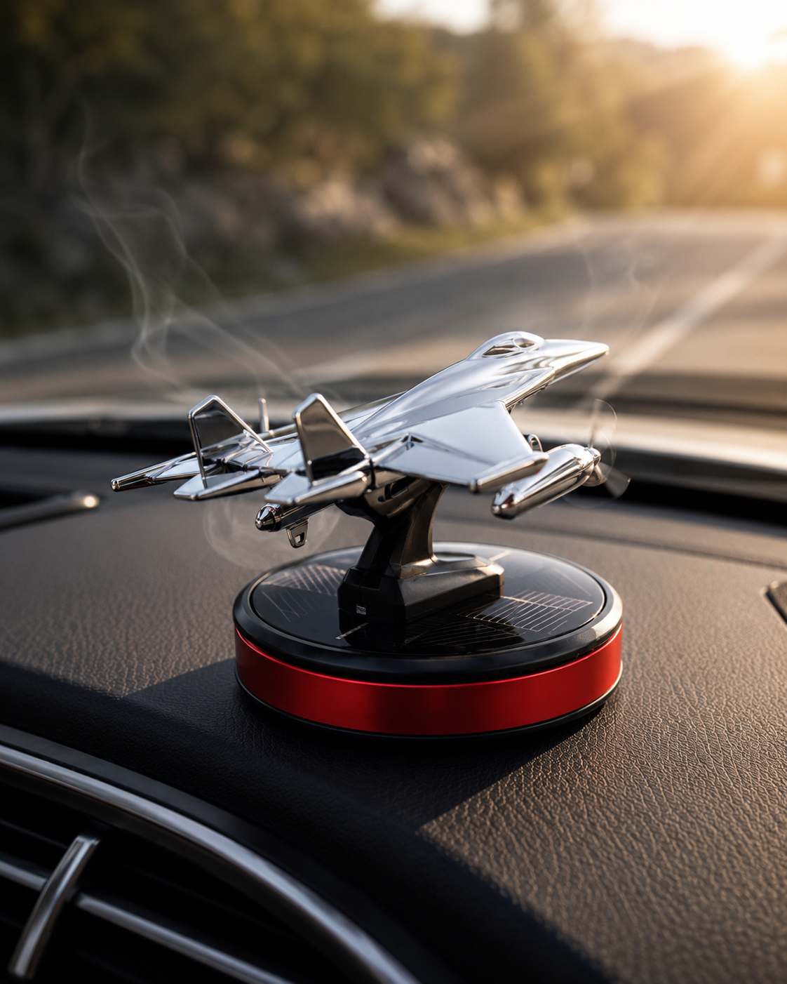 AeroScent Solar – Diffuseur de parfum solaire pour voiture 4